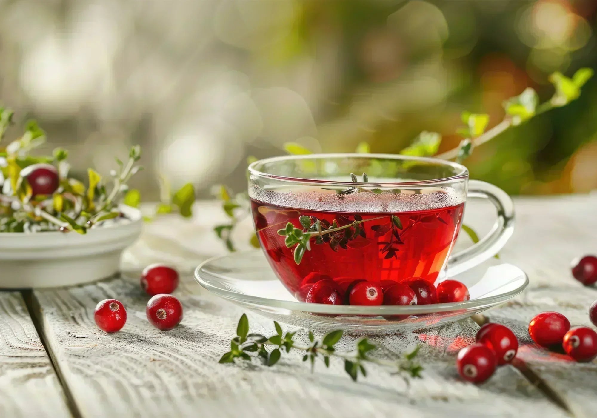 Как се прави чай от червена боровинка