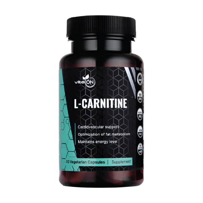 L-Carnitina - Integratore alimentare - 60 capsule x 500 mg VitaOn L-Carnitina - Integratore alimentare - 60 capsule x 500 mg VitaOn